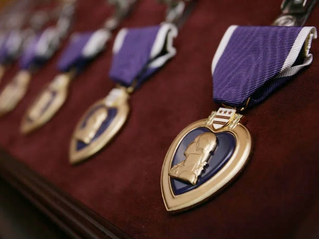 Today is Purple Heart Day. On this day in On this day in 1782, Gen. George Washington created the "Badge for Military Merit," a decoration consisting of a purple, heart-shaped piece of silk, edged with a narrow binding of silver, with the word "Merit" stitched across the face in silver. The Order of the Purple Heart, the oldest American military decoration for military merit, is awarded to members of the U.S. armed forces who have been killed or wounded in action against an enemy. It is also awarded to soldiers who have suffered maltreatment as prisoners of war. If you know a #PurpleHeart #veteran , make sure to offer a “thank you” today.