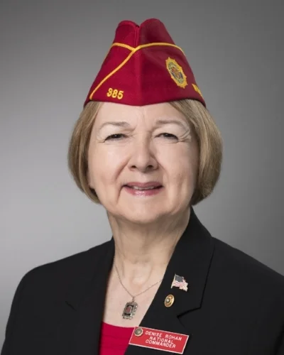 American Legion National Commander for 2017-18, Denise Rohan