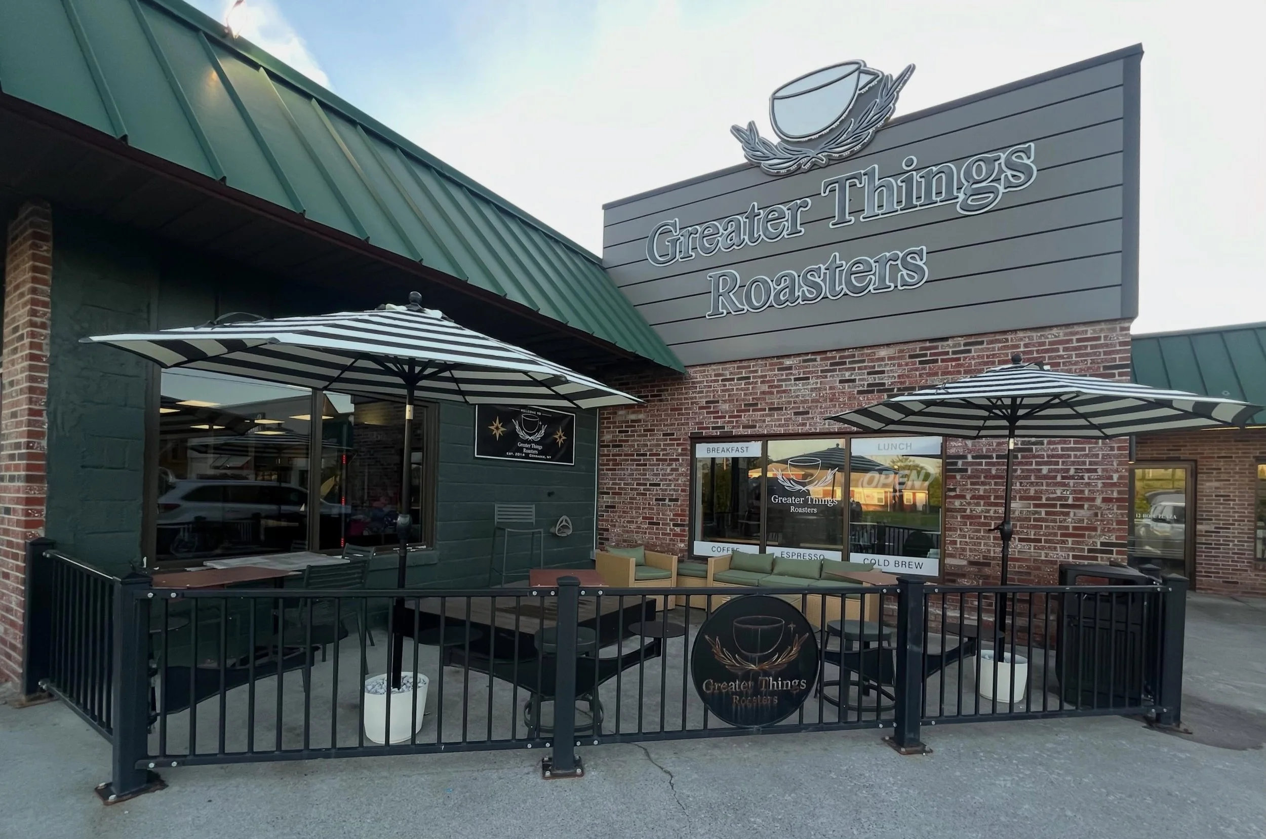 Patio season is almost here and we cannot wait to spend the summer with all of you ☀️☕🌿

Long mornings with iced coffee, sunny afternoons, golden hour hangs, live music, fun themed nights, and all the cozy summer vibes at Greater Things Roasters 🎶✨