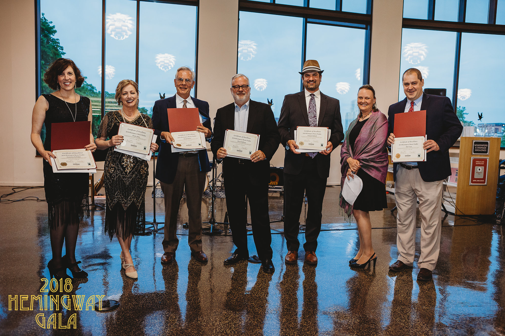 Hemingway Shorts literary journal award finalists