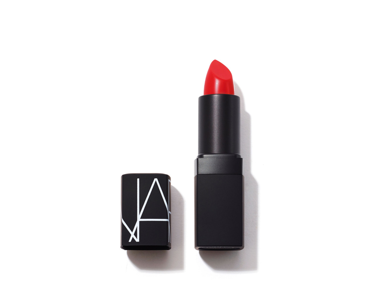 Nars Semi Matte Lipstick in "Jungle Red"