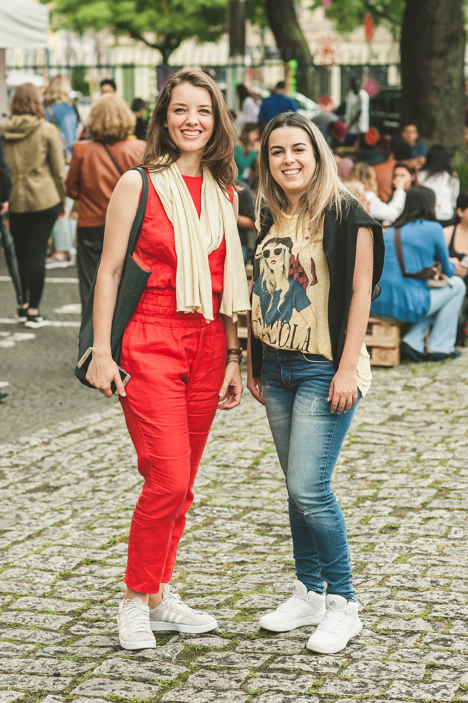 Vanessa Moreira é fã de longa data nosso festival. Que delícia! Desta vez, levou junto a amiga Jaqueline Takai para ver as novidades dos artesãos e acompanhar os shows do evento.
