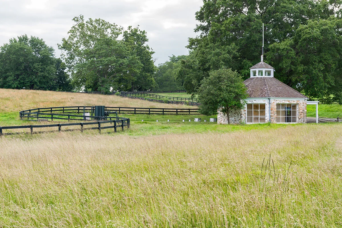 Studio space at the Oak Spring Garden Foundation