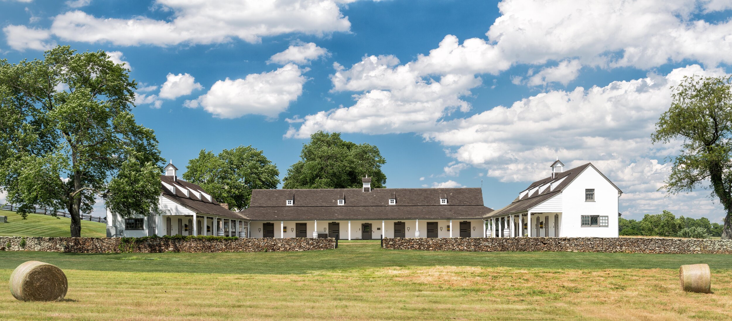  Paul Mellon’s Rokeby Farms have a storied history in the equestrian world. This building, the Broodmare Barn, is where Mr. Mellon bred many of his award-winning Thoroughbreds. The use of the Broodmare Barn for equestrian purposes was scaled back in 