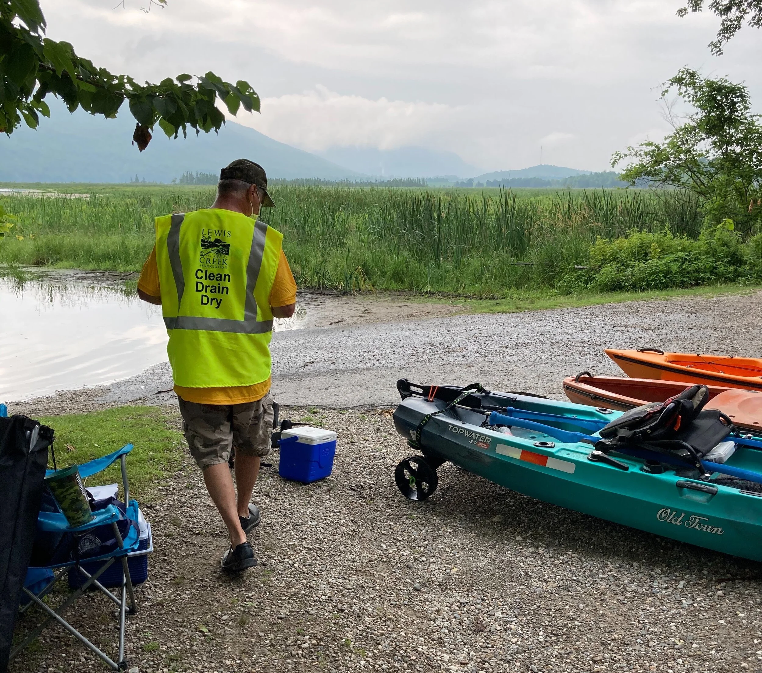 Bristol Pond Gets Help Preventing Additional Aquatic Invasive Species
