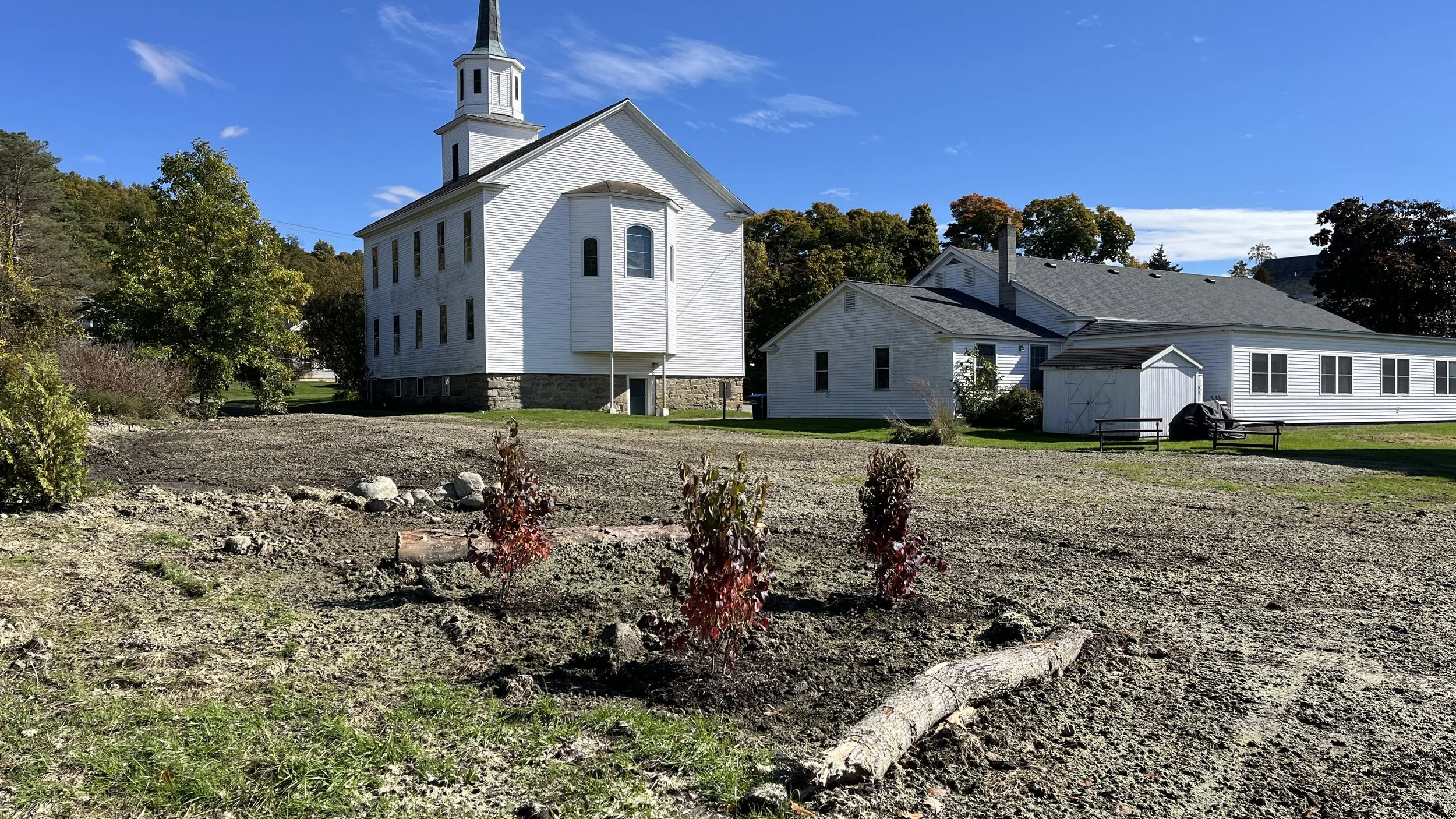 Post-restoration looking east