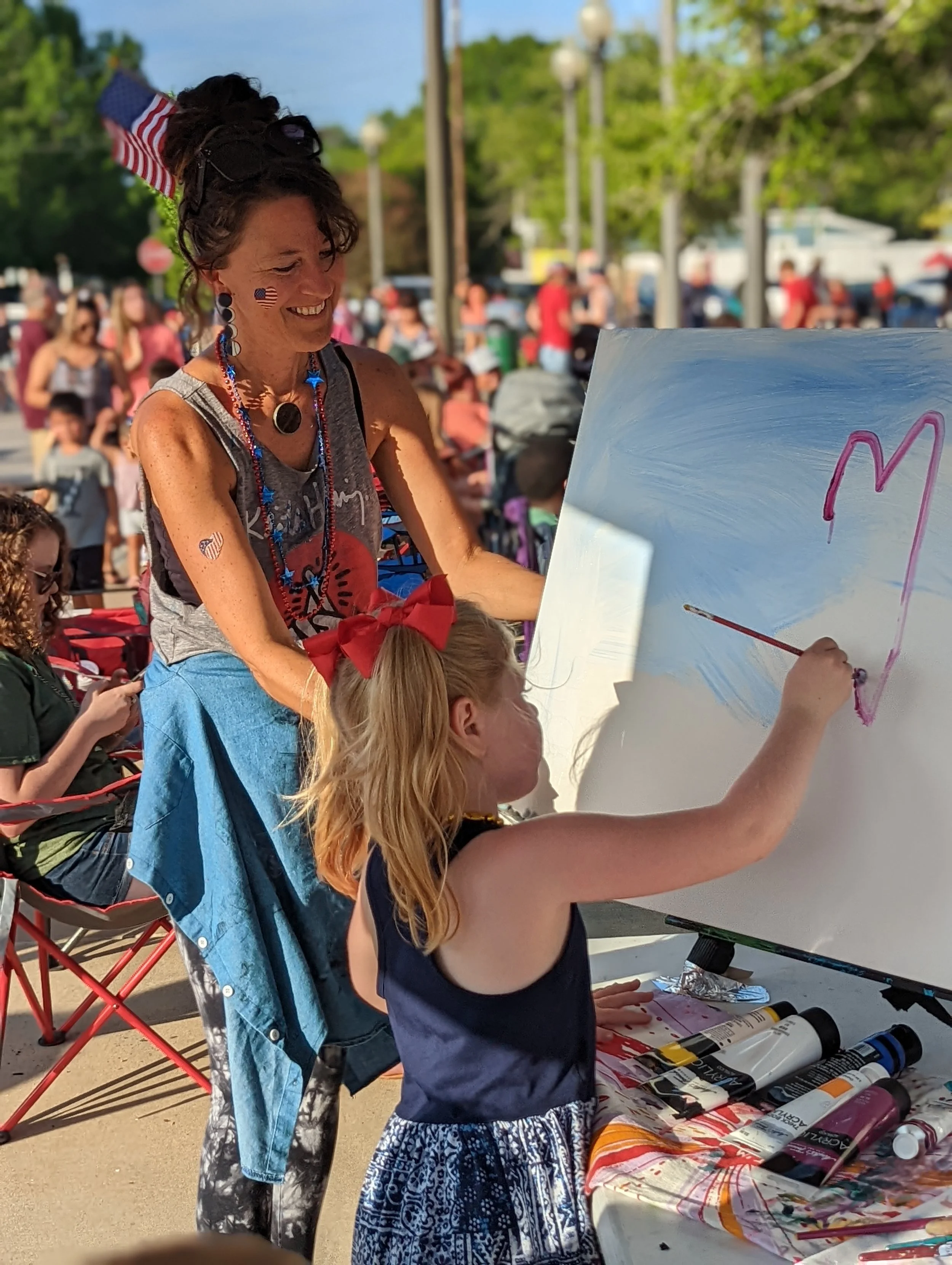 Live Paintings — Christine Holton