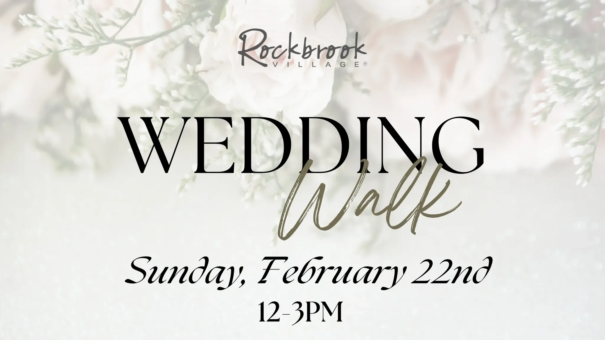Rockbrook Village Wedding Walk