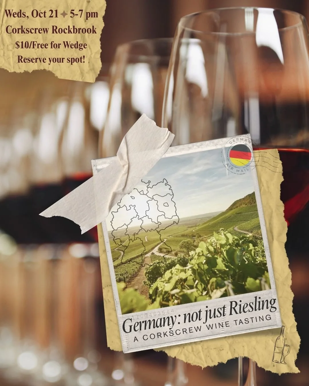 German Wine Tasting
