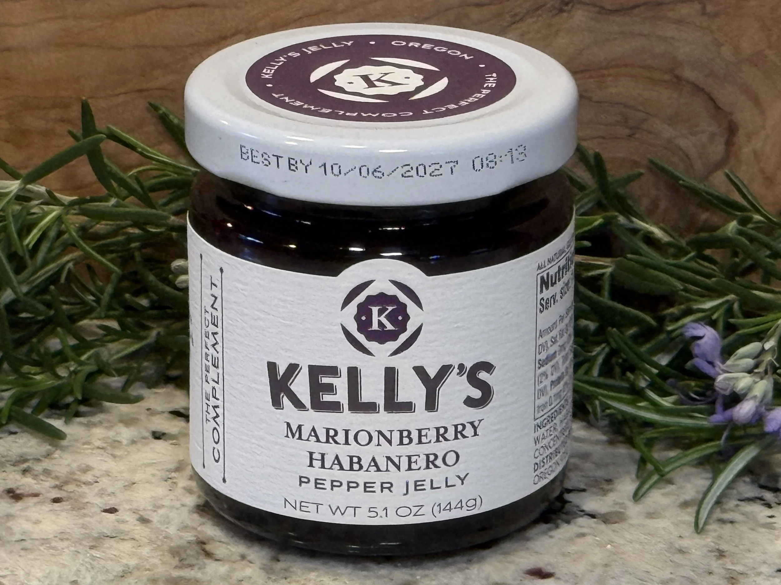 Marionberry Habanero Pepper Jelly