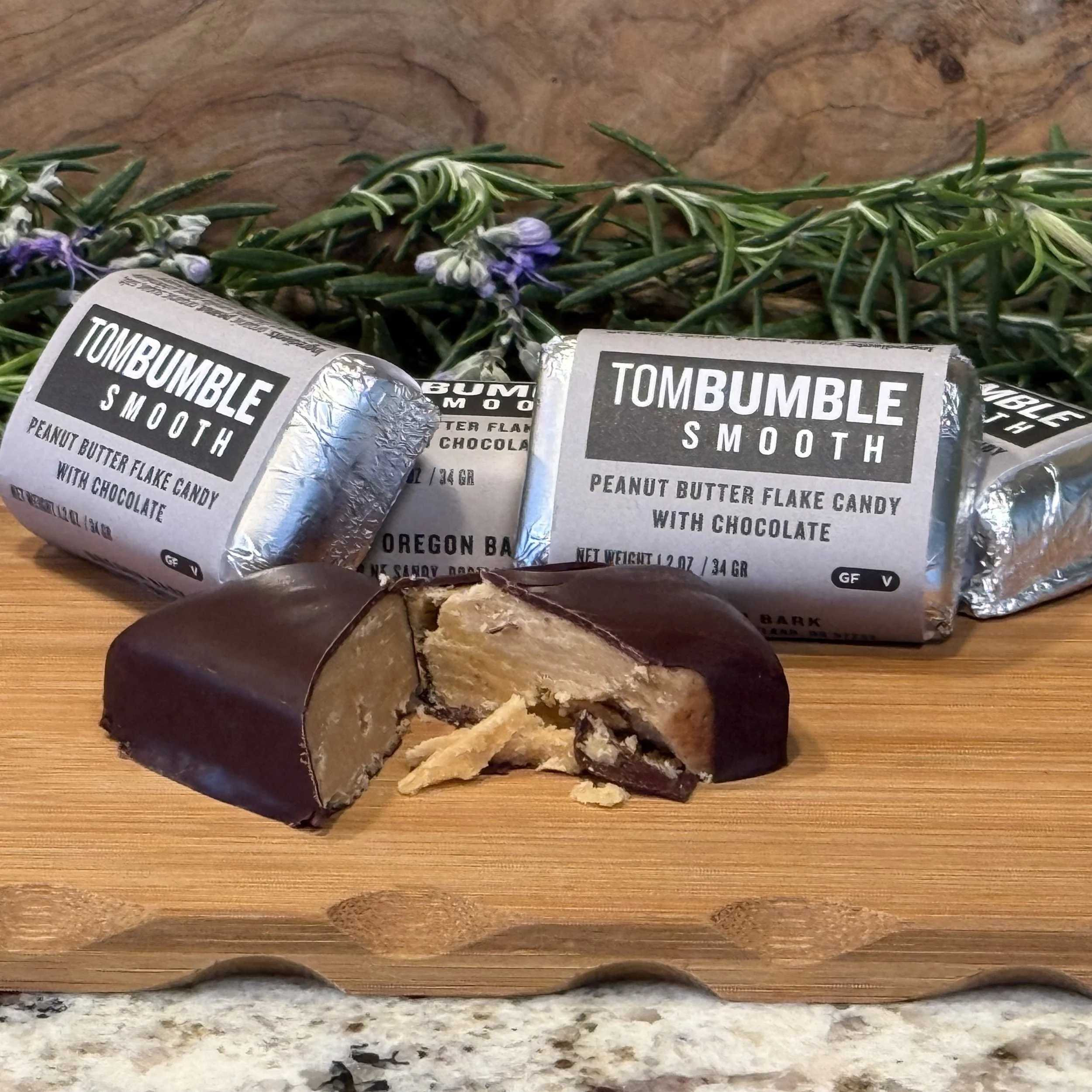 PB & Chocolate Flake Candy Bar