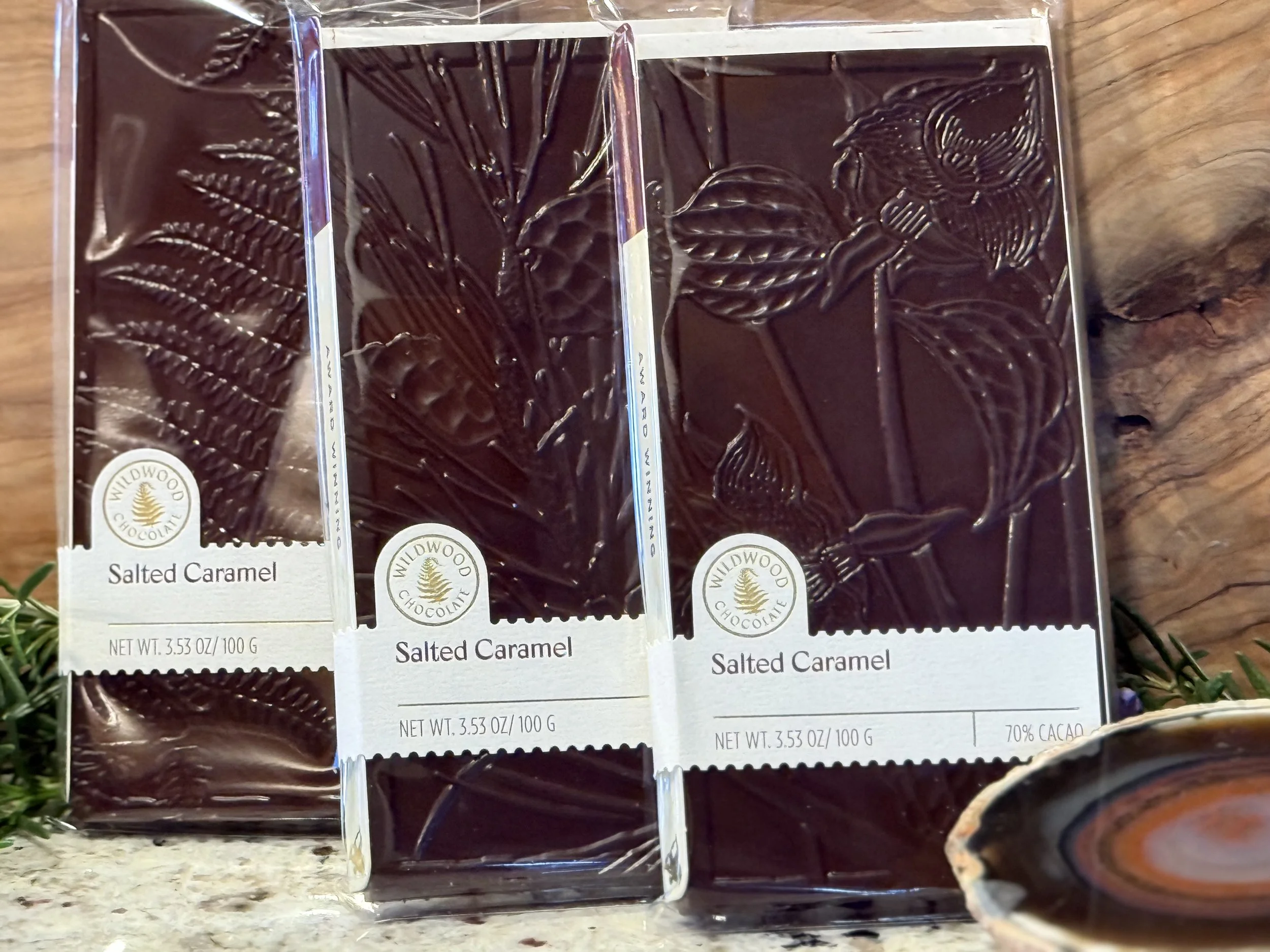 Wildwood Salted Caramel Chocolate Bar