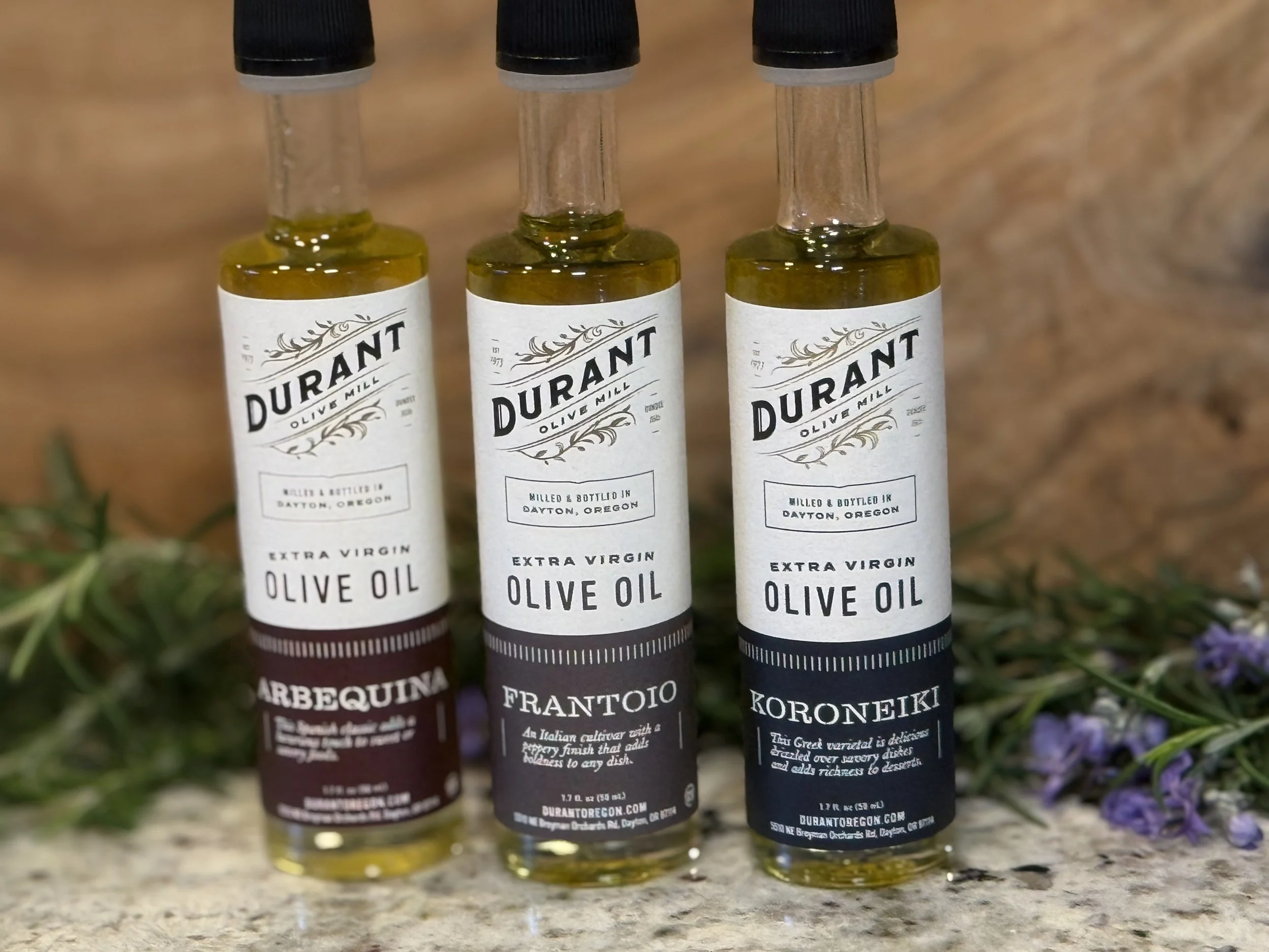 Durant Olive Oil Sampler