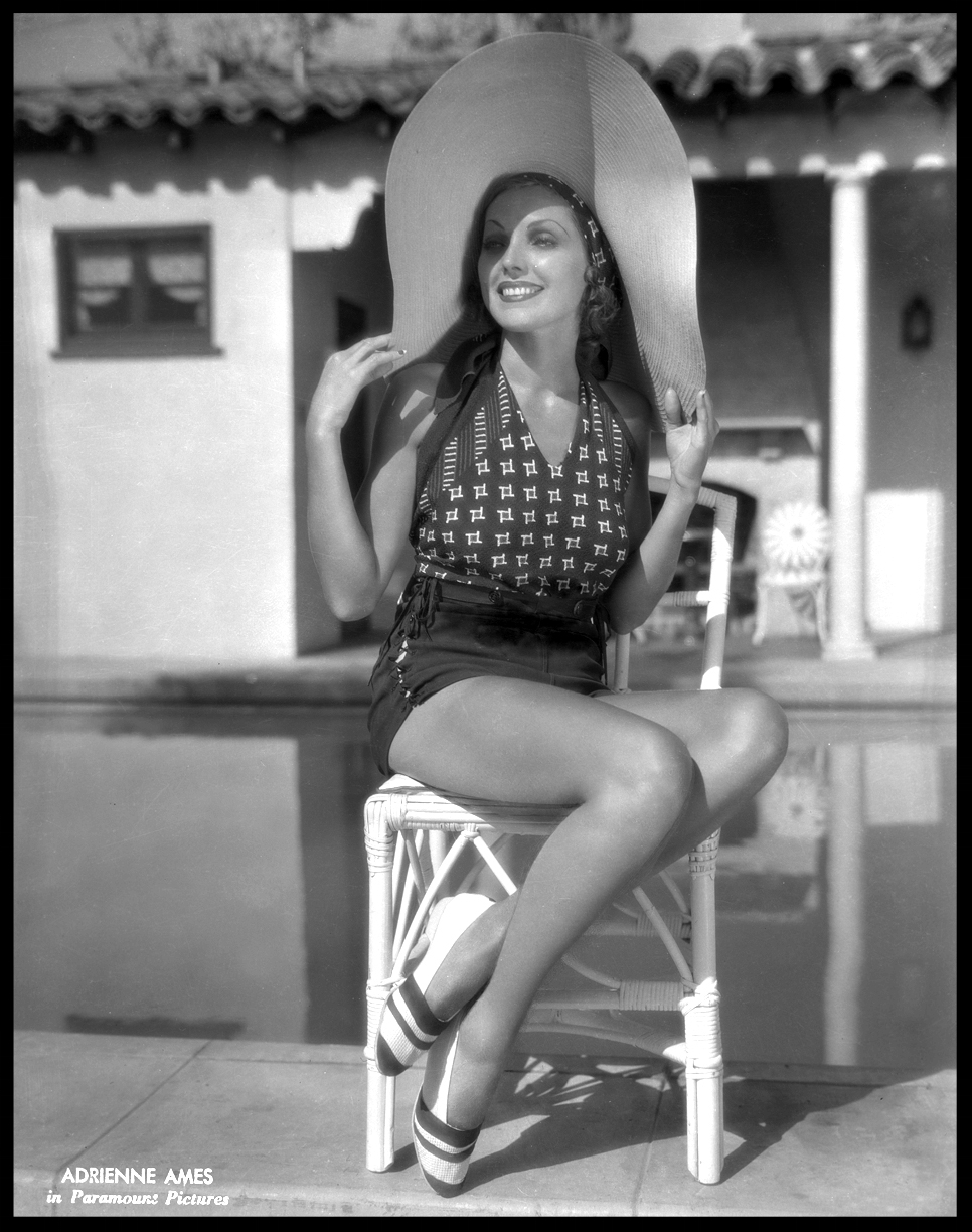 Adrienne Ames c.1935 from original 8x10 negative