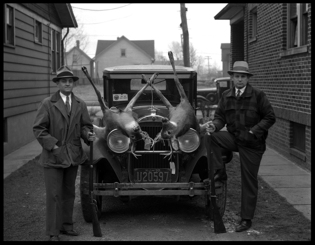 NRA Hunters 1933 from original 5x7 negative