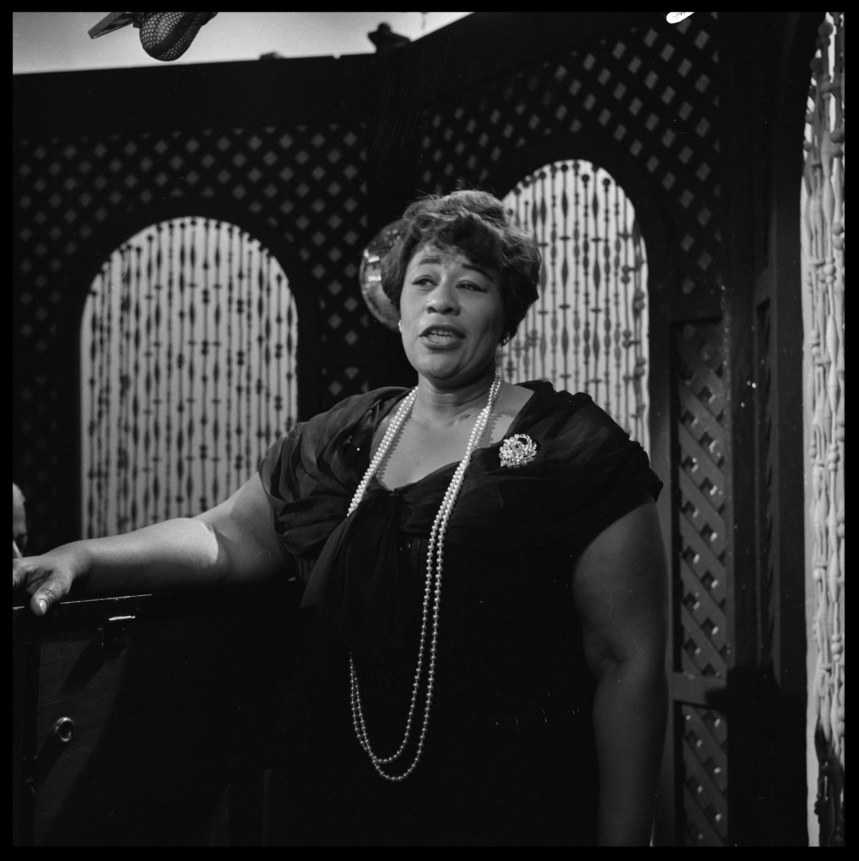 Ella Fitzgerald c.1955 from original 2.25 negative