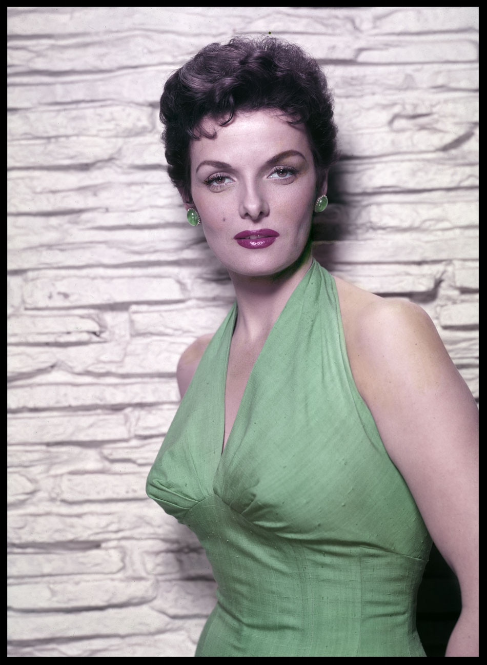Jane Russell c.1955 from original 8x10 transparency