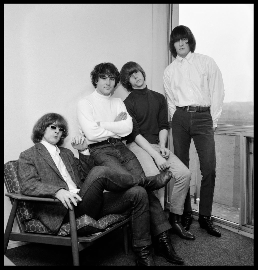 The Byrds c.1964 from original 2.25 negative