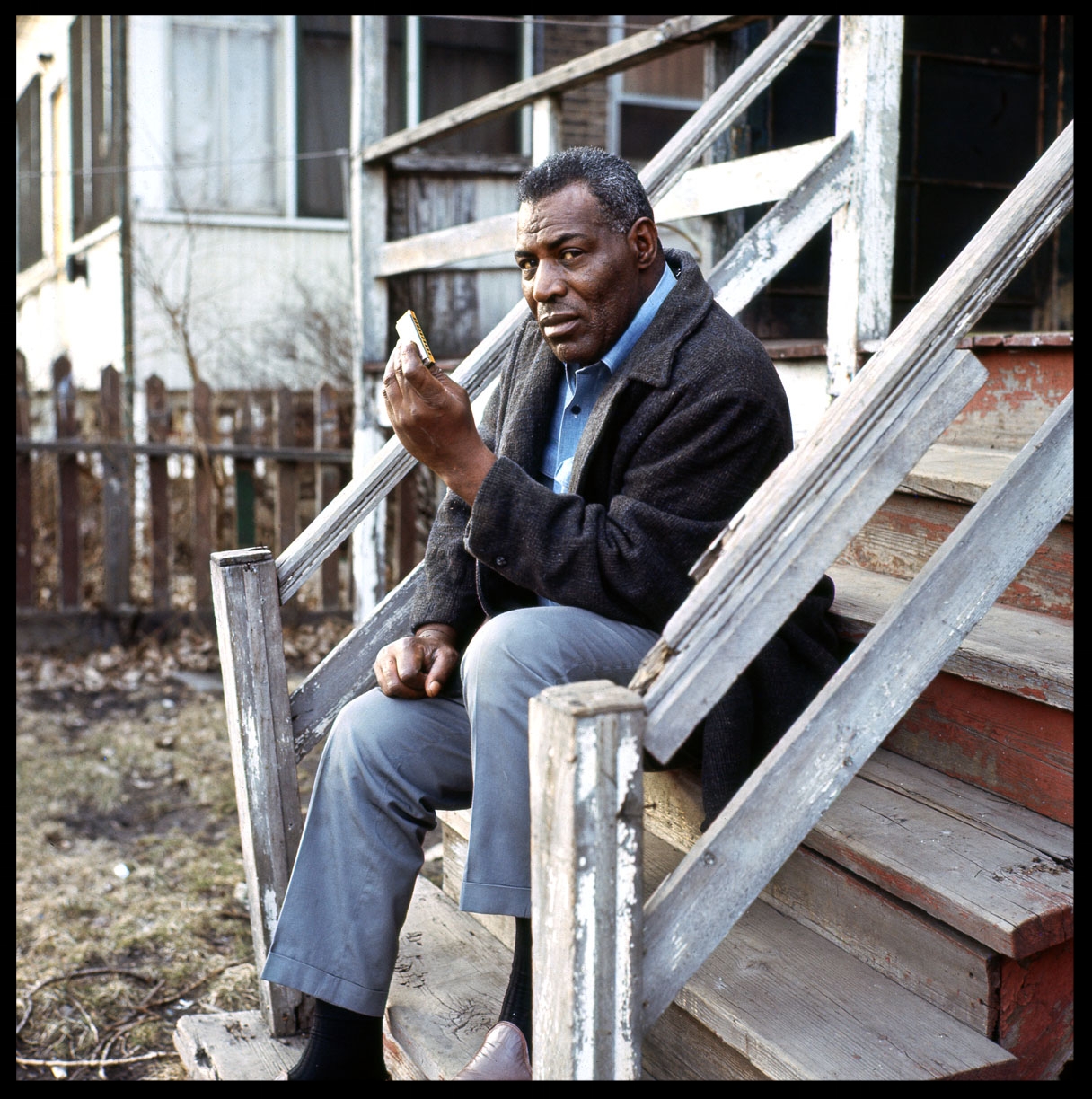 Howlin' Wolf c.1969 from original 2.25 tranparency