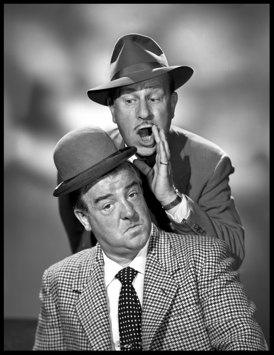 Abbott & Costello c.1950 from original 8x10 negative