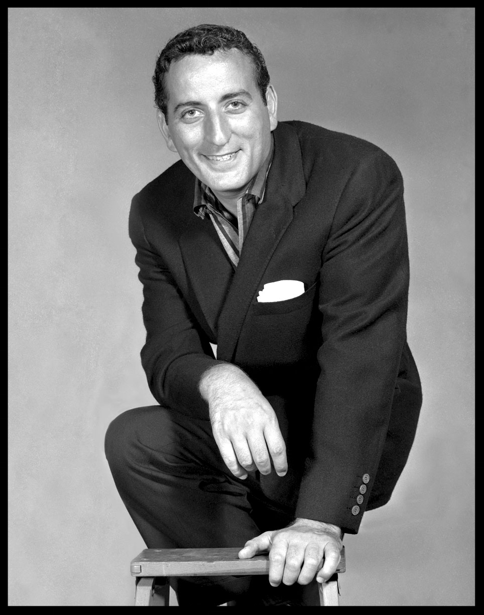 Tony Bennett c.1960 from original 4x5 negative