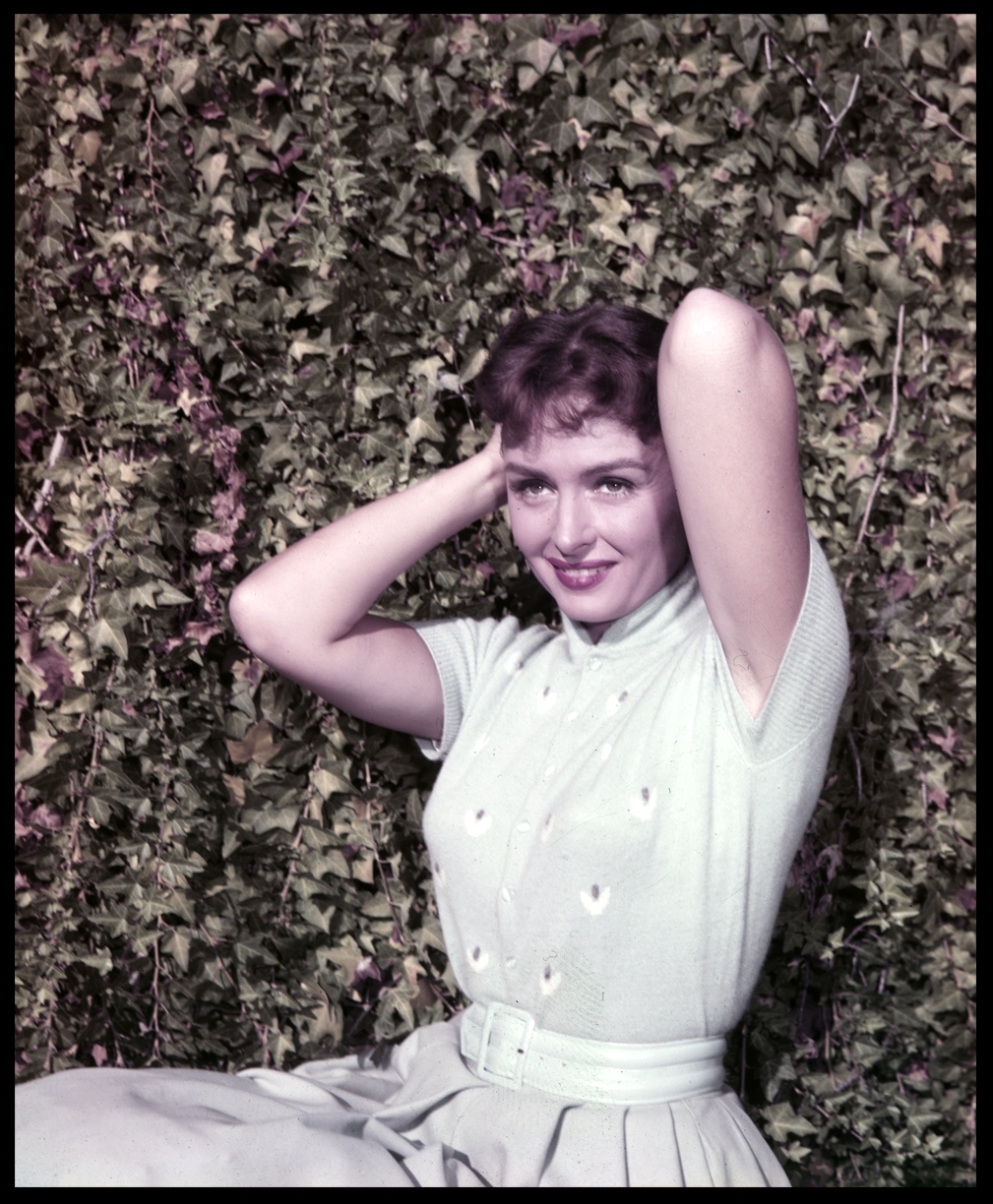 Donna Reed c.1958 from original 4x5 transparency