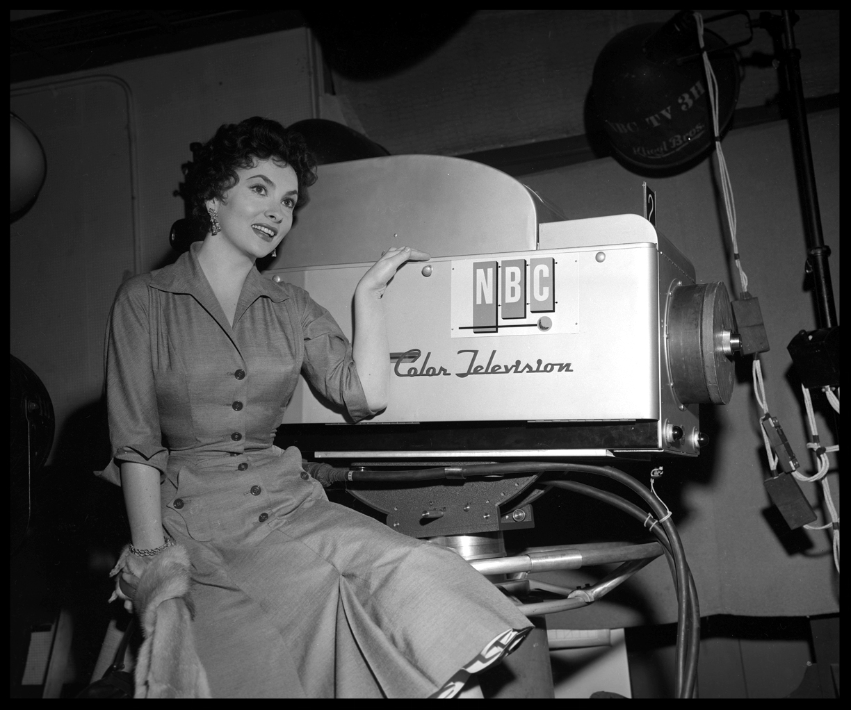 Gina Lollobrigida c.1958 from original 4x5 negative
