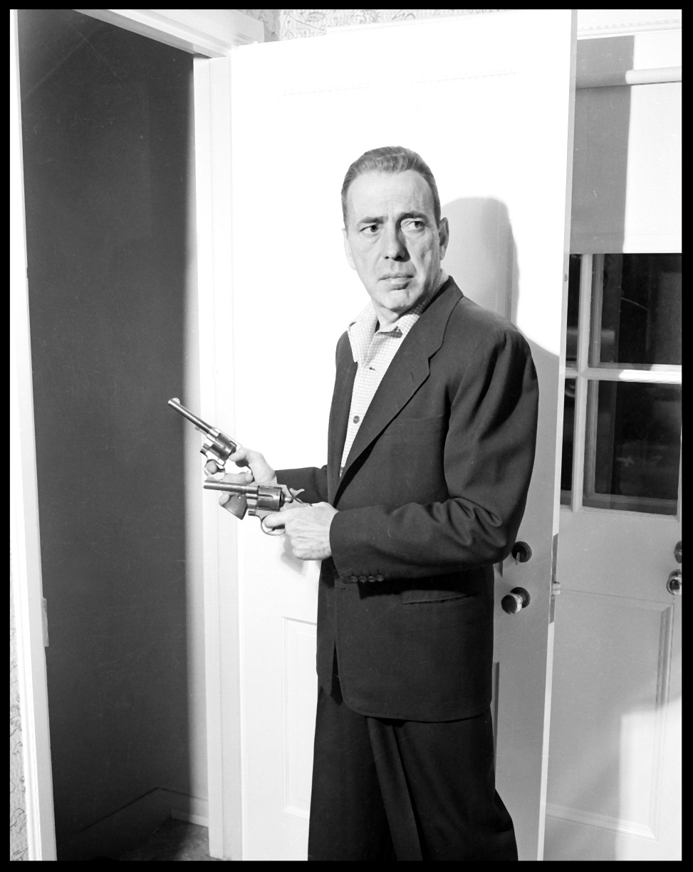 Humphrey Bogart c.1950 from original 4x5 negative