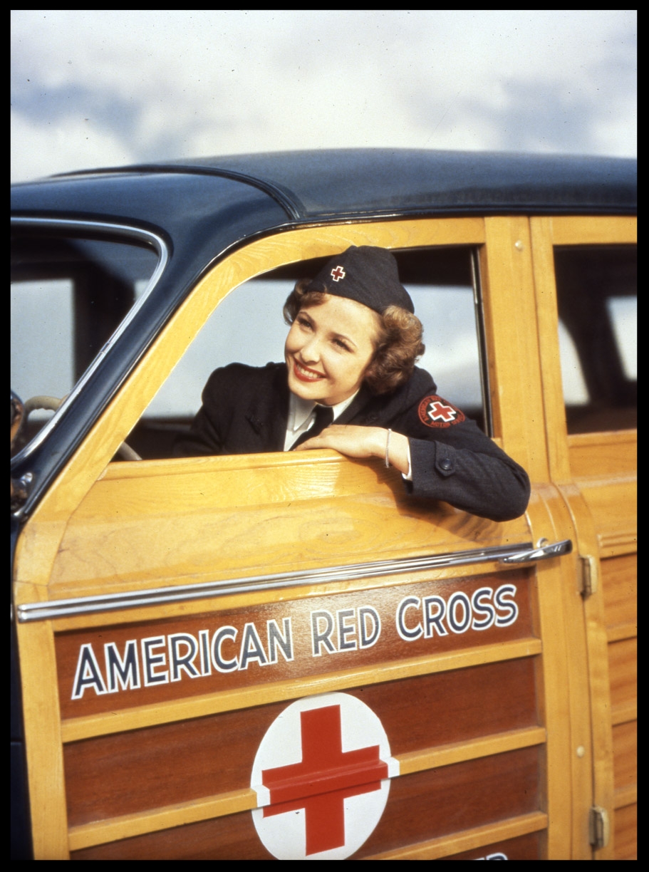 American Red Cross c.1950 from original 4x5 transparency