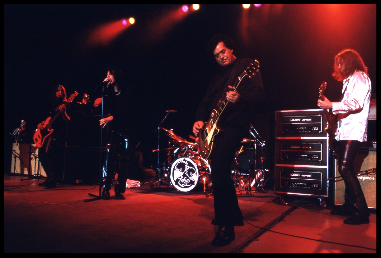 Jimmy Page of Led Zeppelin Performing with Th Black Crowes c.1999 from the original 35mm transparency