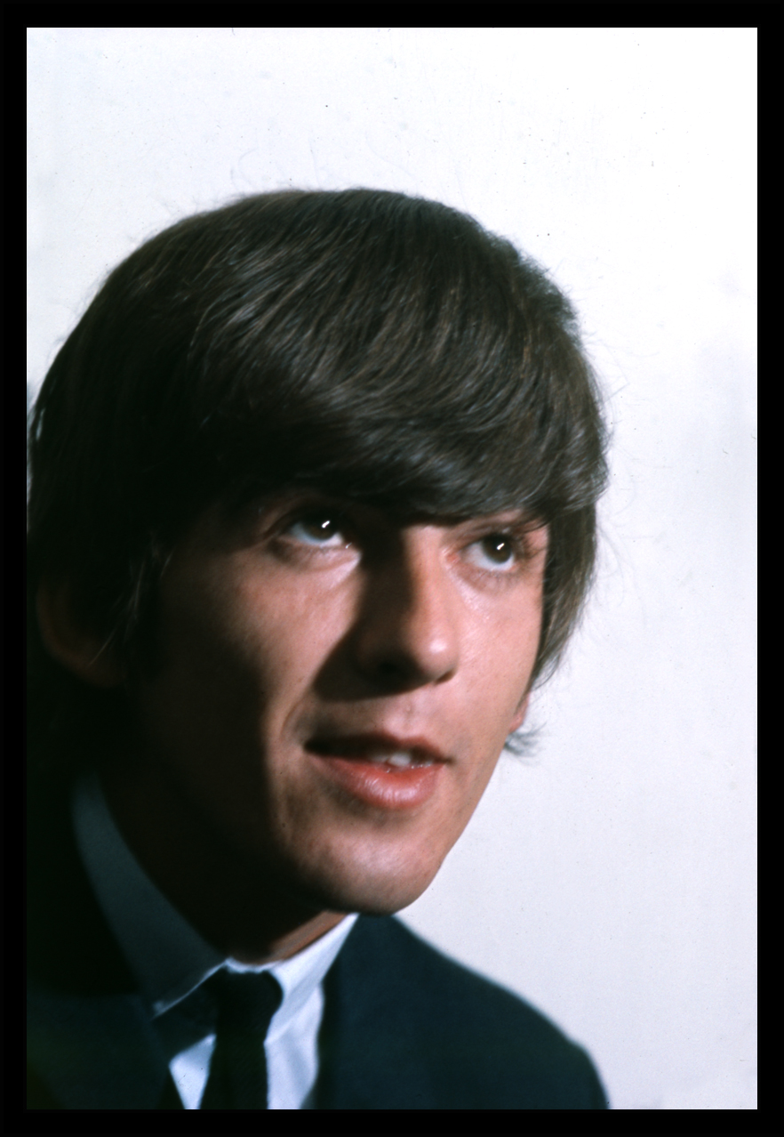 Young George Harrison c.1965 from original 35mm transparency 