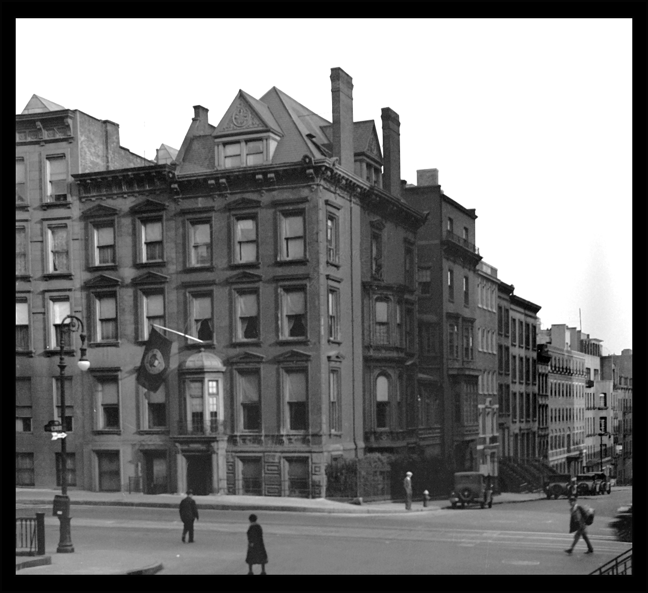 Old 36th St &amp; Lexington Ave,NYC c.1930, from original 4x5 negative