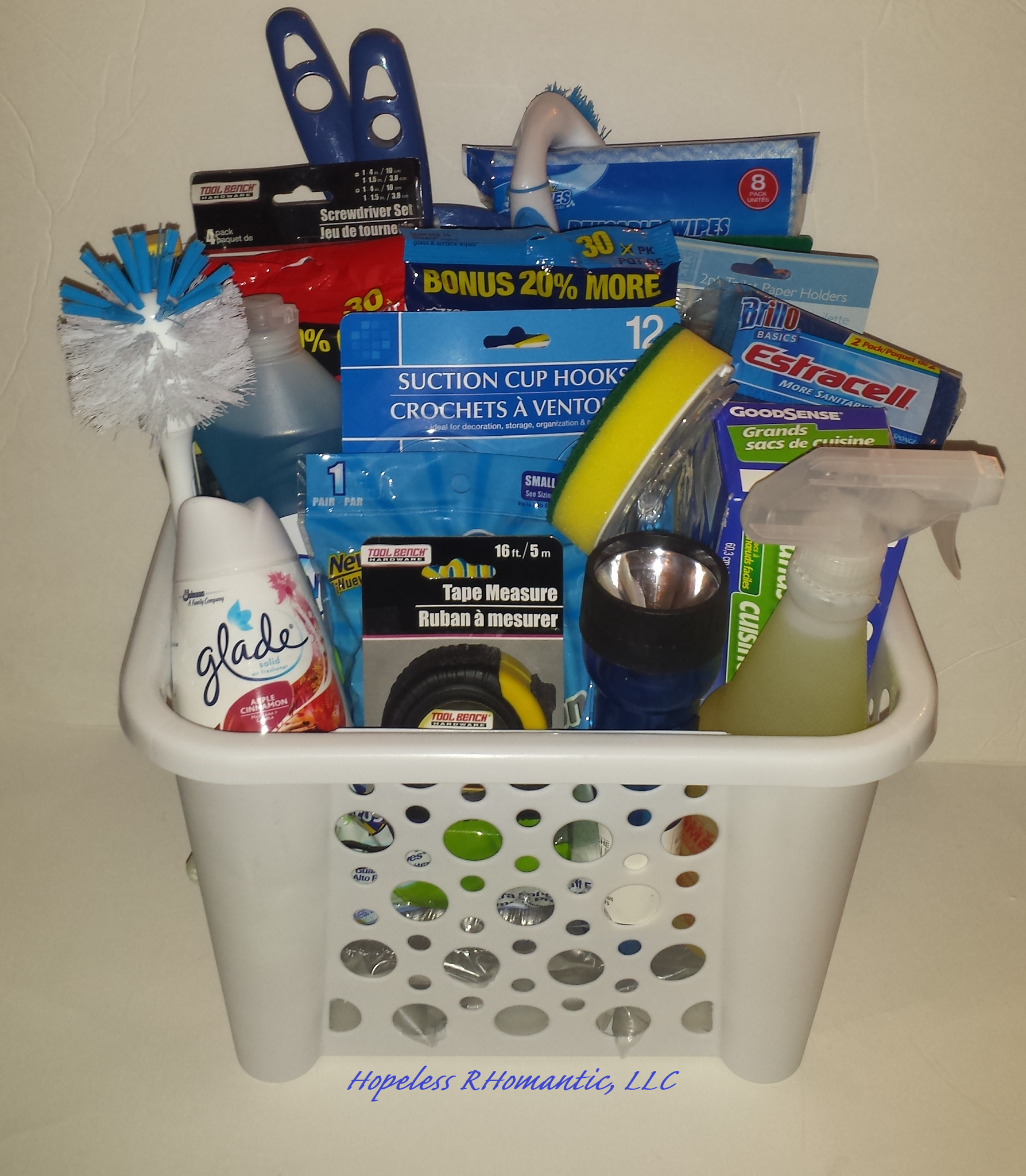 Cleaning Products Housewarming Basket — Hopeless RHOmantic, LLC