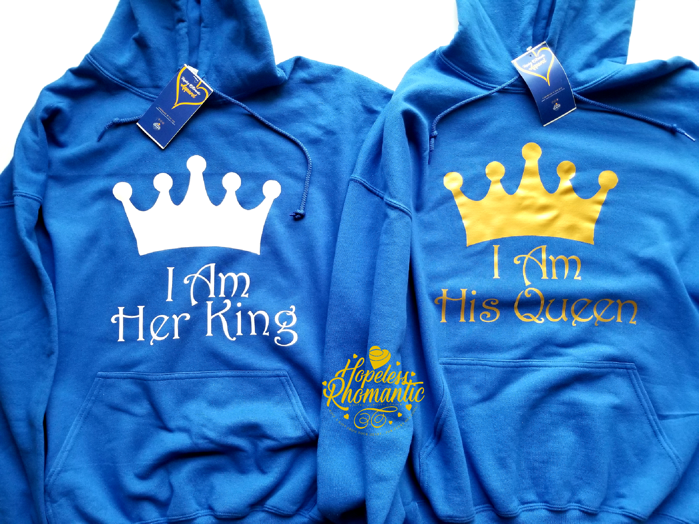 King and Queen T-shirts Matching Set, King Queen Couple Shirt