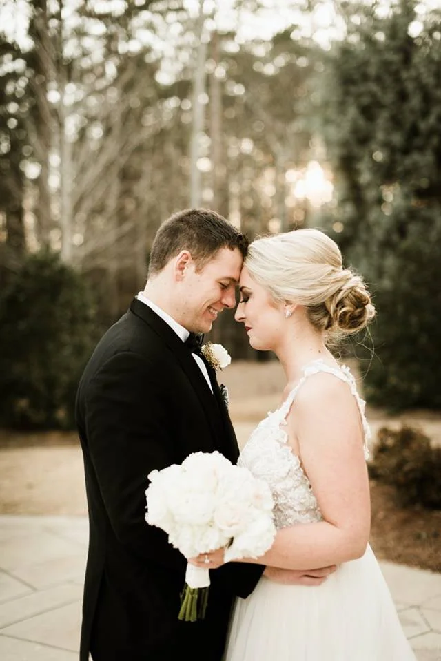 “Taylor is the absolute best! She has a true talent for what she does and the kindest soul. She made my hair look exactly the way I wanted it to and made sure everything was perfect for me and my eight bridesmaids. Not only will you be guaranteed satisfaction with her detailed work, but you will also be guaranteed another friend on your wedding day. She has such a sure, calming sense about her that lets you know you are in great hands. I absolutely recommend Taylor! She is one of a kind and the best at what she does!” - Shelby