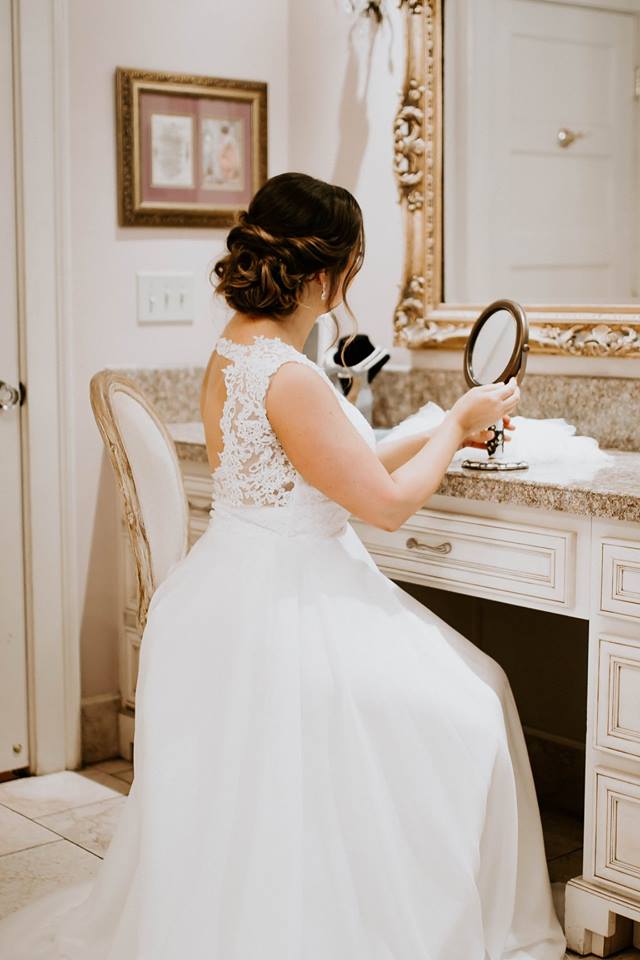 “Taylor is absolutely amazing! I cannot say enough great things about her! Her personality and talent make her the perfect hair gal for anyones wedding day! Taylor was accommodating while making sure we were all ready in time. I had a couple bridesmaids who changed their minds last minute and wanted to get their hair done (because everyone’s hair Taylor had already done was so beautiful) and Taylor was all smiles and gladly said yes without hesitation. That’s just one example of how professional, kind, and talented she is! She made my bridesmaid feel beautiful, she made my mom feel beautiful, she made me feel beautiful and she made all my bridal hair dreams come true! My hair was absolutely perfect! I would highly recommend Taylor for anyone’s special day!” -Jennifer