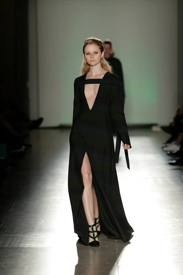 Sriped Long Dress One available size 36. Original Price 364€ | Discount Price 182€ Ref. LCFW1524 *shoes are also available for sale