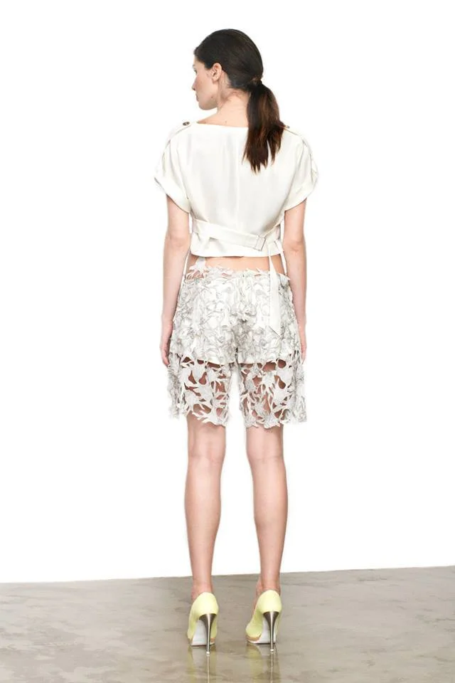 Deer Laced Shorts One available size 36. Original Price 350€ | Discount Price 140€ Ref. LCSS15S32 *shoes are also available for sale