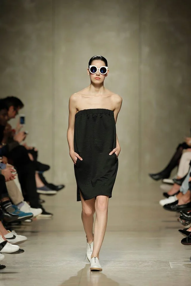 Off-Shoulders Black Dress One available size 36 Original Price 154€ | Discount Price 77€ Ref. LCFW16S21 *Sunnies and shoes are also available for sale