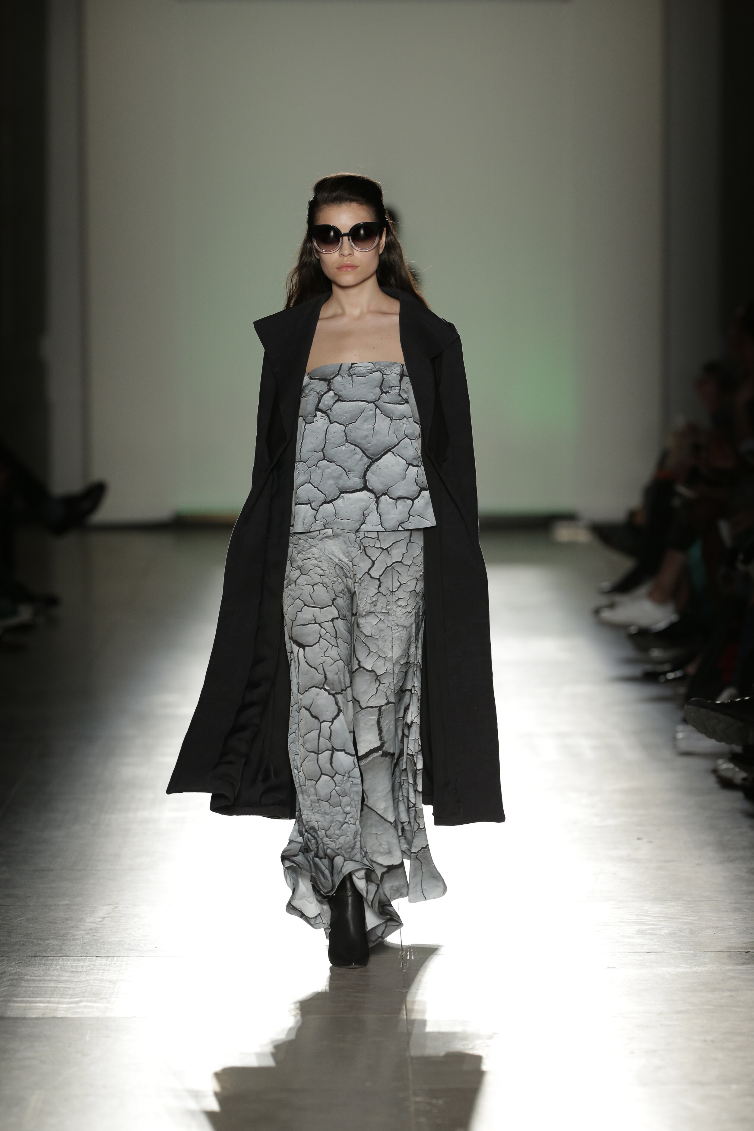 Print Wide Leg Trousers