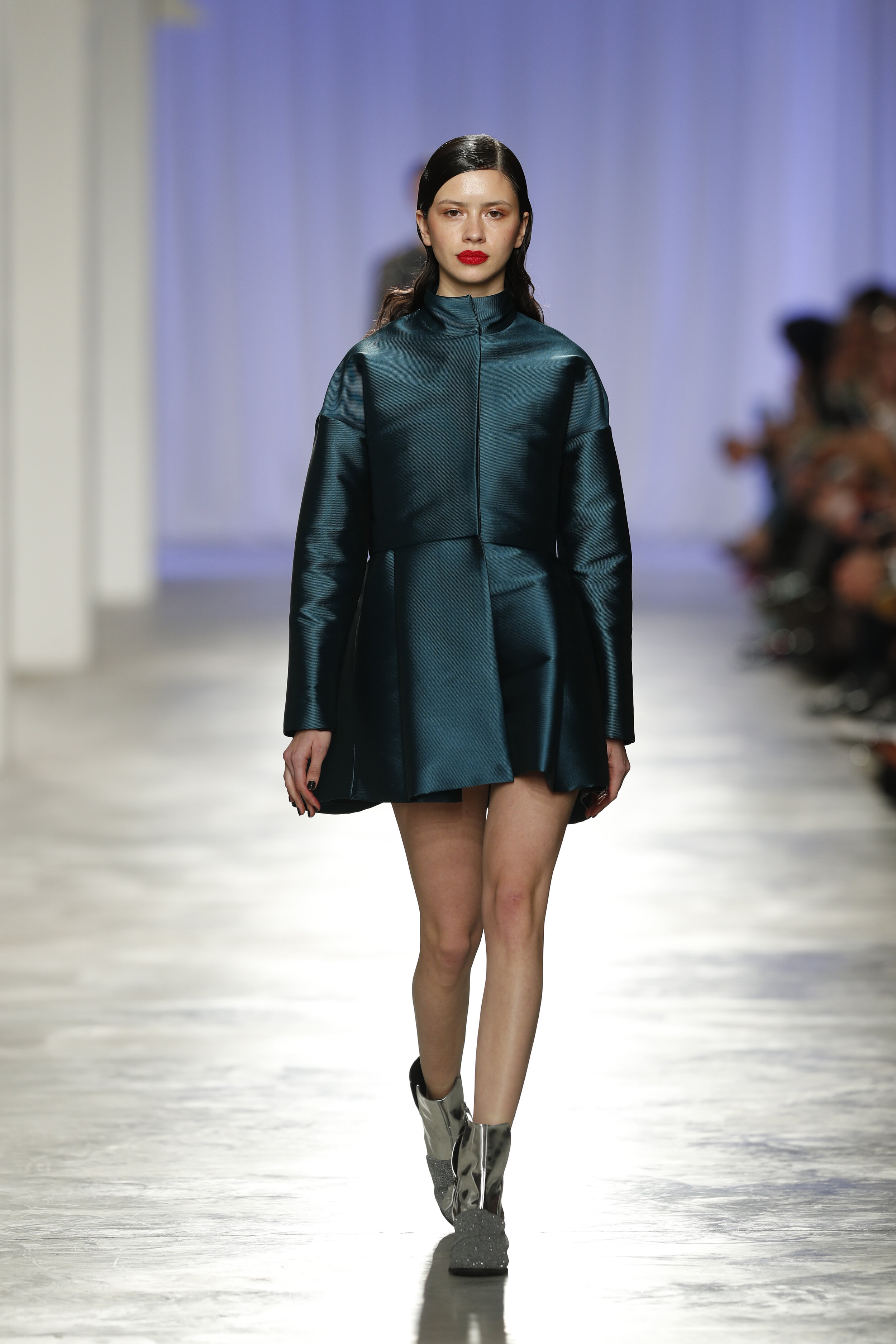 Green Structured Coat