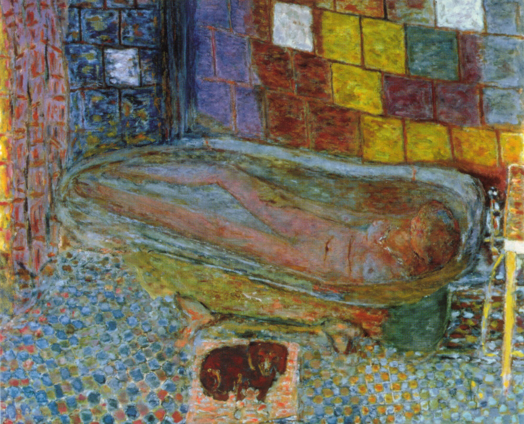 Pierre Bonnard Nude in the Bath 1941-6 oil on canvas
