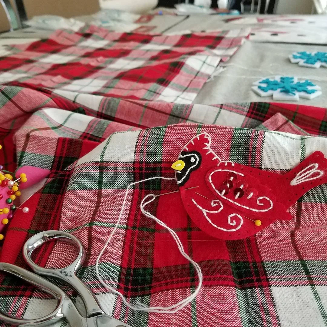 Getting a little Christmas craft on :)