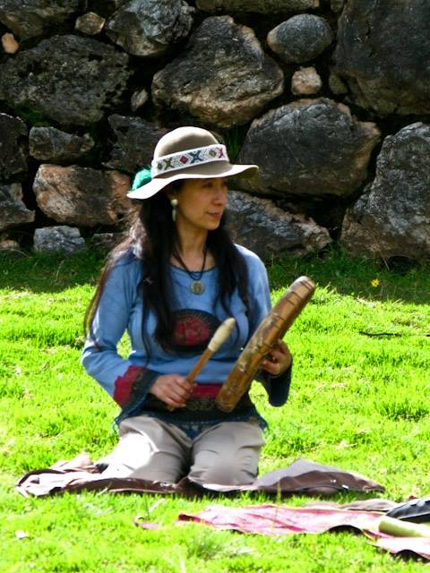  During Ceremony in The Temple of the Moon, Cuzco