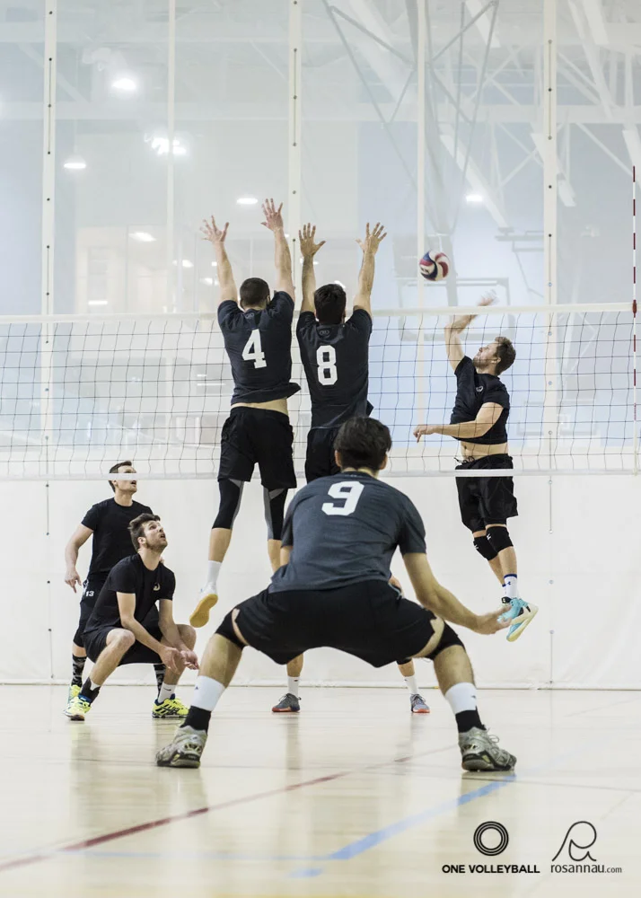 Former professional athlete Eric Simon goes for the roll shot over a big block at a Challenger Series Event.