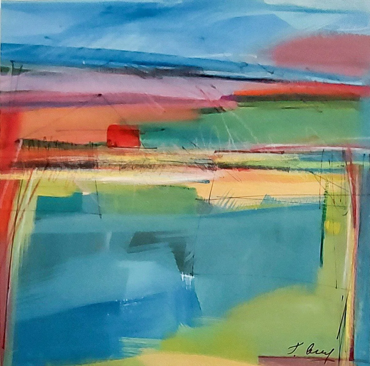 Mohawk Landscape No. 3