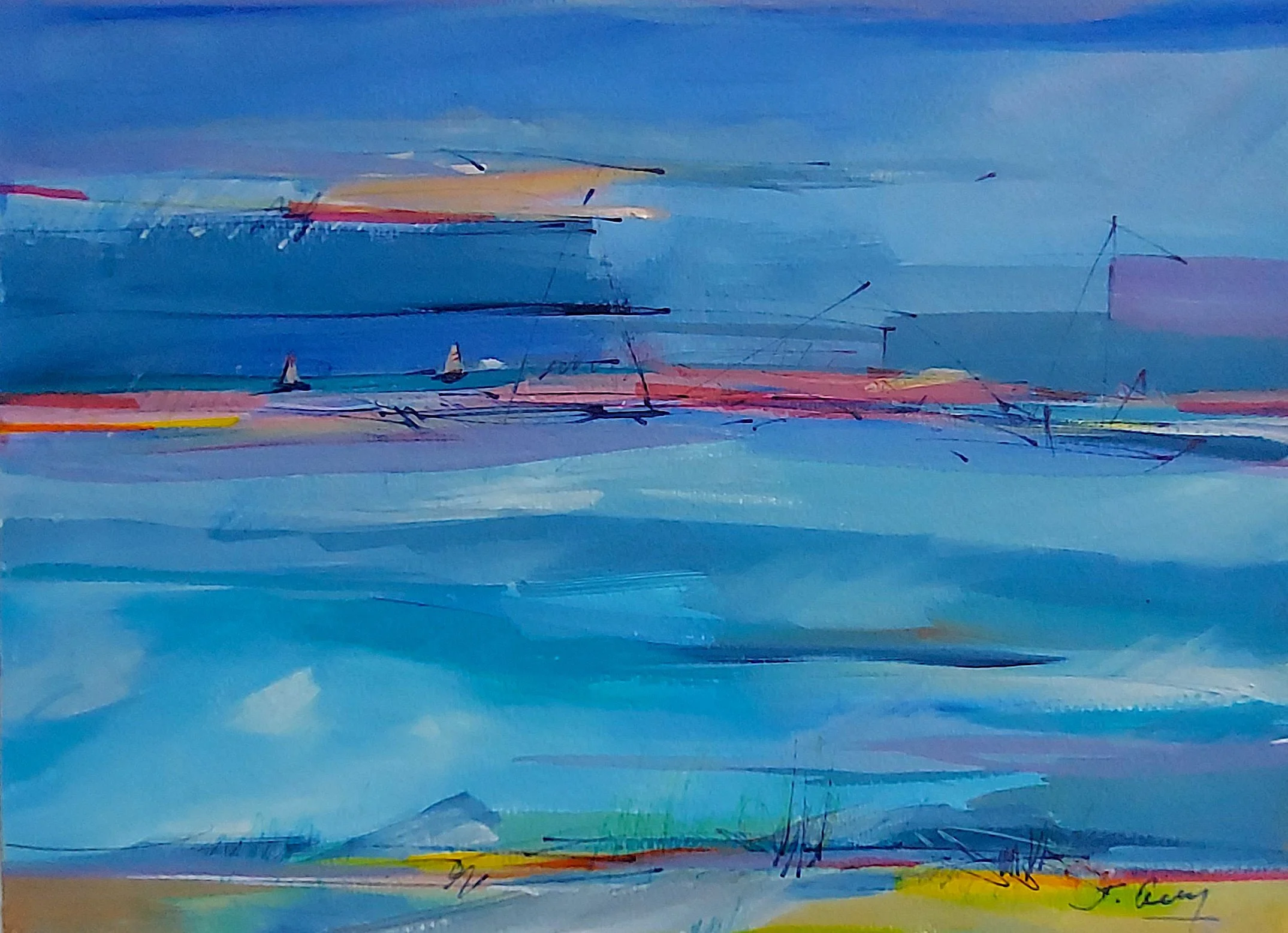 Nothing but Blue Skies (Sold)