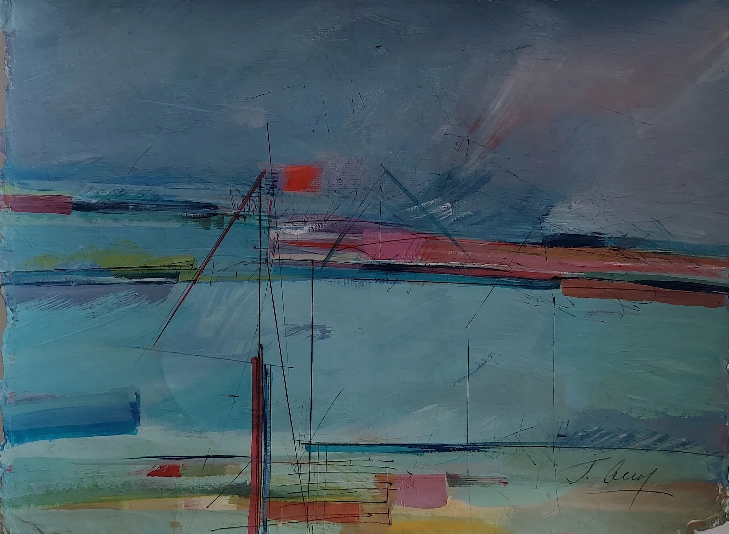 The Ocean Blue (Sold)