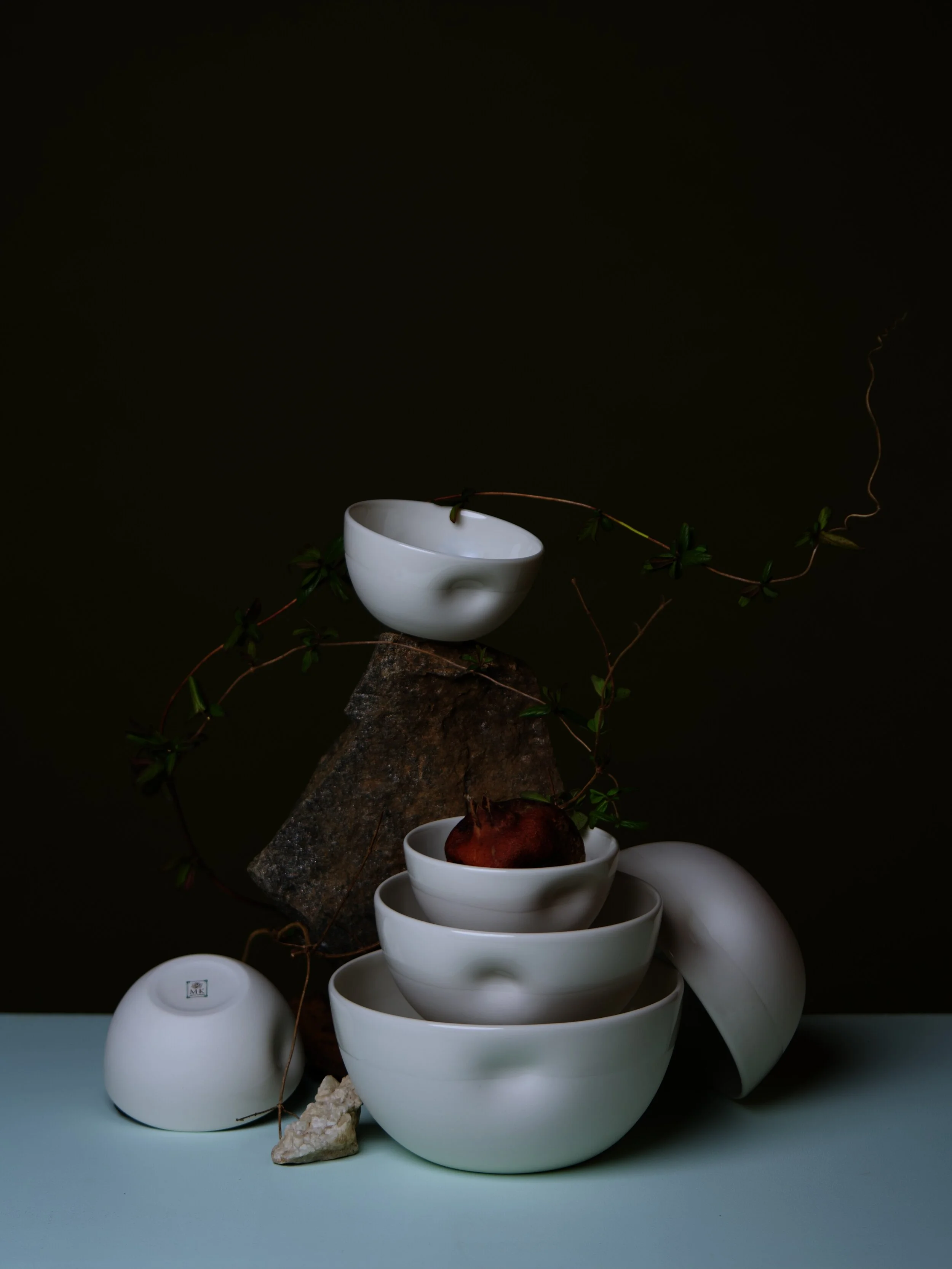 UNIQUE BOWL (BISQUE)