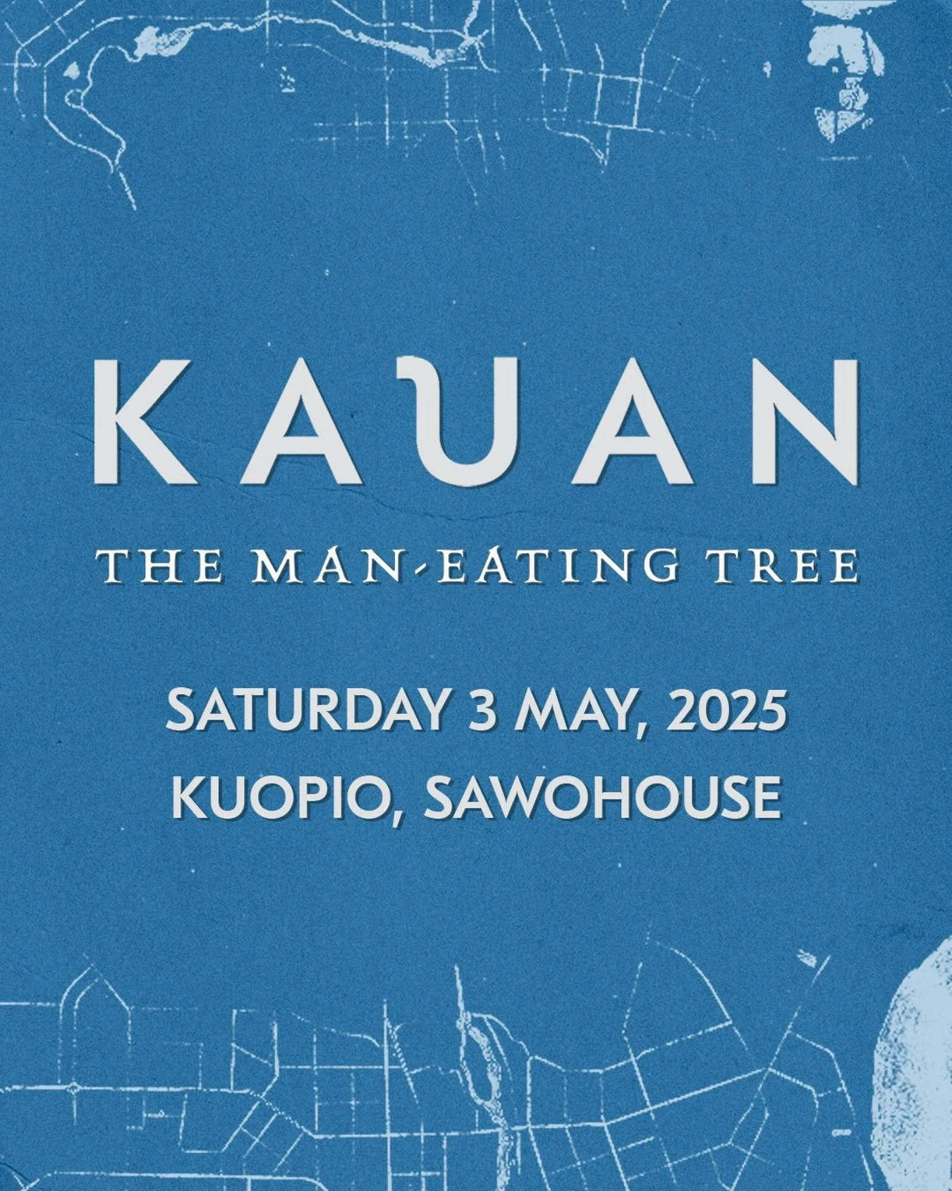 We&rsquo;re heading to Kuopio at the beginning of May to play Pirut for the last time this year and share the celebration of @themaneatingtreeofficial new album on the beautiful stage of @sawohouse_underground . See you there!